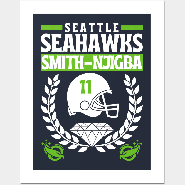 Seattle Seahawks Smith-Njigba 11 Edition 2 Wall Art by Astronaut.co